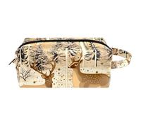 YTYVAGT Borse per trucco da donna,Borsa da toilette per uomo,Borsa cosmetica da viaggio, Y35g5mr2tge, 8.2x3.1x3.5 in, Durevole