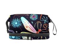 YTYVAGT Borse per trucco da donna,Borsa da toilette per uomo,Borsa cosmetica da viaggio, Y39g5if7ril, 10.6x5.9x5.5 in, Durevole