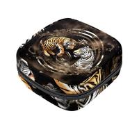 YTYVAGT Sacchetto di immagazzinaggio del tovagliolo sanitario,Borsa mestruale,Dragon Tiger Tai Chi Gossip,Sacchetti sanitari per prodotti femminili