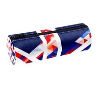YTYVAGT Sacchetto di matita,Piccolo astuccio,Bandiera del Regno Unito,Penna Pouch