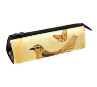 YTYVAGT Sacchetto di matita,Piccolo astuccio,Daisy Bird in Flower,Penna Pouch