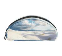 YTYVAGT Sacchetto di matita,Piccolo astuccio,Deserto di sabbia bianca,Penna Pouch