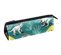 YTYVAGT Sacchetto di matita,Piccolo astuccio di matita,Dinosauro bianco stile,Penna Pouch