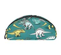 YTYVAGT Sacchetto di matita,Piccolo astuccio di matita,Dinosauro bianco stile,Penna Pouch