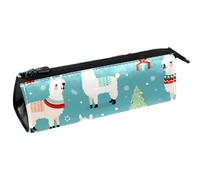 YTYVAGT Sacchetto di matita,Piccolo astuccio,Fiocco di neve di cammello di Natale,Penna Pouch