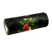 YTYVAGT Sacchetto di matita,Piccolo astuccio,Gallo bianco,Penna Pouch