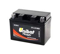 YTZ14-S Batteria Moto Completa di Acido Pronta all'Uso UNIBAT READY CTZ14S-FA