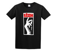 YU CUI STAX Records Music Label Northern Soul Otis Reading Isaac Haye T-Shirt Black 3XL