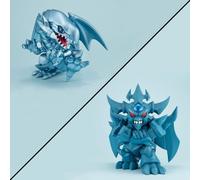 Yu-gi-oh Duel Monsters Megatoon Pvc Statua Blue Eyes White Dragon & Obelisk The