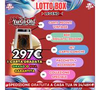 Yu-Gi-Oh Box Lotto Carte Carta Gradata Sealed Bustine Yugioh NO mystery mysteri