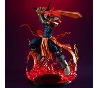 MegaHouse Statua Yu-Gi-Oh Flame Swordsman Cronaca dei Mostri PVC 13 cm