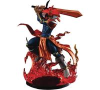 Megahouse Statua Di Yu-gi-oh Flame Swordsman Della Cronaca Dei Mostri In Pvc 13 Cm