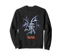 Yu-Gi-Oh! Grafica da Gioco con Drago Bianco Occhi Blu Felpa