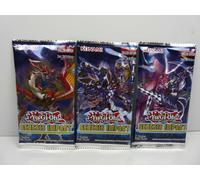 YU-GI-OH lot 3 x booster pack scellé Genesis Impact 1st edition English 7 cards