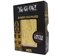 Fanattik- YU-GI-OH Metal Gold Card-Jinzo, KON-YGO48G