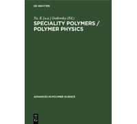 Yu. K Godovsky, [u.a.] Speciality Polymers / Polymer Physics (Copertina rigida)