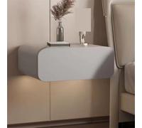 Yu Shuai Comodino, Comodino sospeso Piccolo comodino moderno sospeso con cassetto Cassetti sospesi Comodino Armadietto portaoggetti for camera da letto Bagno Piccoli spazi(Light Grey,50 * 40 * 20cm)