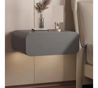 Yu Shuai Comodino, Comodino sospeso Piccolo comodino moderno sospeso con cassetto Cassetti sospesi Comodino Armadietto portaoggetti for camera da letto Bagno Piccoli spazi(Dark Grey,40 * 40 * 20cm)
