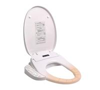 YU YUSING Sedile Bidet WC Intelligente con Ugello, Tavoletta Riscaldata Giapponese, Copriwater con Abbassamento Automatico, Pressione dell'Acqua Regolabile, Asciugatura Calda, Luce Notturna