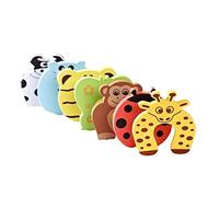 YuamMei 7PCS fermaporta sicurezza del bambino in schiuma, cartoon Animal porta carta (casuale)