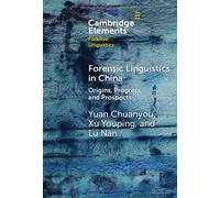 Yuan Chuanyou Xu Youping Lu Nan Forensic Linguistics in China (Copertina rigida)