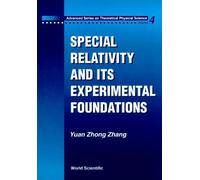 Yuan-zhong Zhan Special Relativity And Its Experimental Found (Copertina rigida)