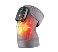 YUANBO Massaggiatore per ginocchio senza fili con calore, 3 in 1, riscaldato, per ginocchia, gomito, spalla, con 3 modalità di vibrazione e riscaldamento