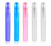 Yuanchu Mini nebulizzatore per profumi, 10 ml, 5 pezzi, portatile, ricaricabile, da viaggio, per profumo, atomizzatore in viaggio, piccolo campione vuoto, piccolo nebulizzatore