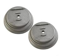 YUANGANG 2Pcs In Acciaio Inox Copertura Guard Lama Base Elettrico Rasaerba Accessori Lama Base Strumenti Attacco