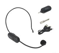 YUANGANG Auricolare senza fili del microfono della cuffia del microfono 2.4G e tenuto in mano 2 in 1, per gli altoparlanti vocali dell'insegnante