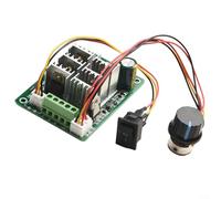 YUANGANG Modulo di azionamento ad alta potenza Velocità regolabile PWM Elettronico 12/24/36/48V 20A DC regolatore di velocità brushless controller motore disco rigido modello aeromobile driver motore