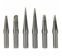 YUANGANG Punte per saldatore, 6 punte di ricambio per saldatore Weller We1010Na Wesd51 Wes50/51