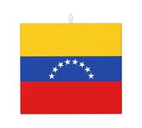 YUANGJHOP Tappetino scolapiatti per cucina, resistente al calore, con motivo bandiera del Venezuela, tappetino antiscivolo e super assorbente, tappetino per scolapiatti facile da pulire.