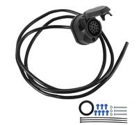 Yuanjoy 13 Poli Presa di Corrente per rimorchio connessioni Cablaggio con 2M 8 Cavo Elettrico Adattatore, per rimorchio o Camion Caravan