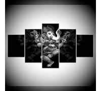 yuanjun 5 Tele Immagini Murale Fotografia Grafica Parete Stampa HD Poster Dipinti Decorazione Domestica Dio Indù Ganesha Elefante