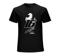yuankeduo Charles 16 Leclerc Unisexe T-Shirt Men'ss Tee Racing Mens Tee Black XXL