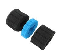 YUANKEECE for Aquarium Filter Media, Washable and Reusable, Efficient Filtration with Cotton Layer, for Biopress Pressure Filters, Includes Blue Fine and Black Coarse Sponges