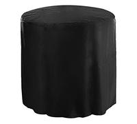 YUANKEECE Telo Copridivano per Poltrona da Esterno, Oxford 210D Impermeabile con Protezione UV, Utilizzo in Tutte Le Condizioni atmosferiche nel Patio del Giardino, Leggero (Nera)