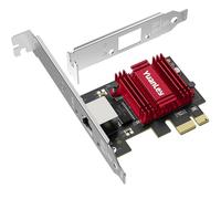 YuanLey YuanLey - Scheda di rete PCIe 2,5 Gigabit PCI Express Ethernet con Realtek RTL8125B, 2500 Mbps NIC RJ45 Controller LAN per PC Windows/Linux/Mac OS con supporto a basso profilo