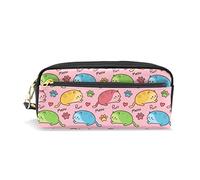Yuanmeiju Astuccio Happy Beauty Cats Student Stationery Pen Astuccio Holder Bag for School Office Storage Organizer