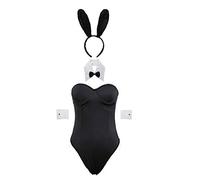 YUANMO Costume cosplay Bunny da donna 5 pezzi Costume perfetto per feste di ruolo, Holloween Party