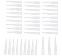 Yuannee Beccucci Silicone,50 PCS Ugelli per Cartucce Silicone Beccucci Alta qualità per Pistola Calafataggio Adattatore Universale Antigoccia con Punte Sigillatura per Colla Mastici e Lavori Edili