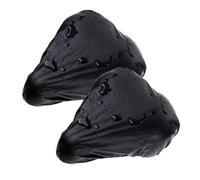 Yuannee Coprisella Bici,2 PCS Coprisella in per Bicicletta Copri Sella Sellino Bici Impermeabile Antipioggia e Anti-UV per Qualsiasi Tipo di Coprisedile Bicicletta Nero