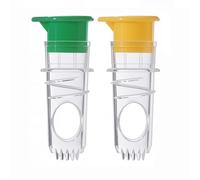 Yuannee Spremiagrumi Manuale,2 PCS Portatile Spremi Limone Con Tappo Spremi Arance Spremifrutta Lemon Squeezer Schiaccia Limone per Limoni Arance e Altri Tipi di Agrumi