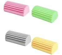 Yuannee Spugna Antipolvere,4 PCS Spugne Riutilizzabili per la Polvere Assorbente Spugna Piatti Spugnetta Antipolvere Damp Duster Spugna per Pulire Vetro Specchi Persiane Finestre
