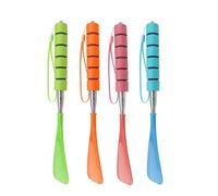 Yuannee Telescopico Calzascarpe,4 PCS Calzascarpe Lungo Telescopico Calzascarpe Pigro Artefatto Rinforzata con Sistema Estensibile per Bambini Adulti e Anziani Design Compatto da Viaggio