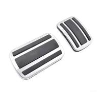 Yuanpgky 2 Pezzi pedali antiscivolo per auto, cambio automatico freno e acceleratore, set pedali per auto, copertura pedali del freno della frizione