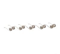 Yuanpgky 29272 Denti di ricambio per scarificatore da prato Greenworks 27022 2500600G denti a molla in acciaio 18/20/36/54 pezzi argento (36 pezzi)