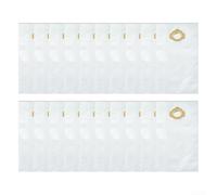 Yuanpgky 49-90-2016 Sacchetti per aspirapolvere in pile per 0960-20 - 0960-21 per M12 FUEL 1.6 galloni Wet Dry Vacuum - cattura polvere officina - Supporto per borsa attaccabile incluso (confezione da