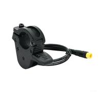 Yuanpgky Acceleratore a pollice per scooter elettrico, compatibile con connettore maschio M8, design impermeabile, struttura in plastica, 66 x 54 x 20 mm, nero, per 300X e simili